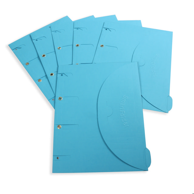 Smartfolder geperforeerde opbergmap met tab, A4