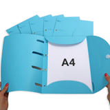 Smartfolder geperforeerde opbergmap met tab, A4