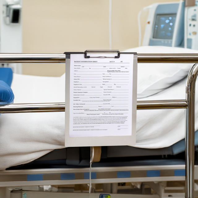 Hangend klembord, aluminium, A4, verticaal