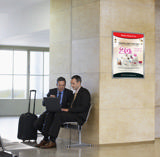 Magneto zelfklevend displayframe, groot formaat, herpositioneerbaar, A1