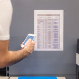 Magnetisk skiltelomme, lange zijopening, A4