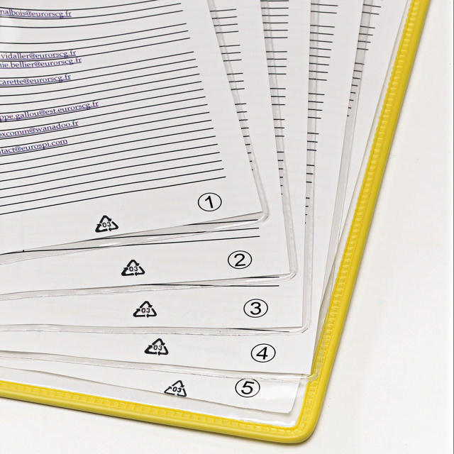 Tarifold FoldFive zichtpaneel, A4, verticaal