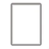 Magneto Window Grip displayframe, Voor ramen, herpositioneerbaar, A4