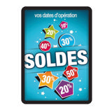 Magneto Window Grip displayframe, Voor ramen, herpositioneerbaar, A4