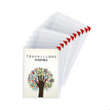 Kang Easy Clic zelfklevende presenteerhoes, herpositioneerbaar, A3, Rode hoek