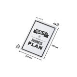 Kang Easy Load zelfklevende presenteerhoes, herpositioneerbaar, A4