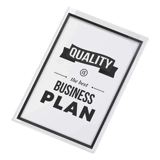 Kang Easy Load zelfklevende presenteerhoes, herpositioneerbaar, A4