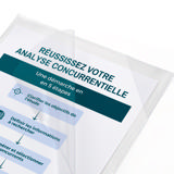 Kang Easy Load zelfklevende presenteerhoes, herpositioneerbaar, A4