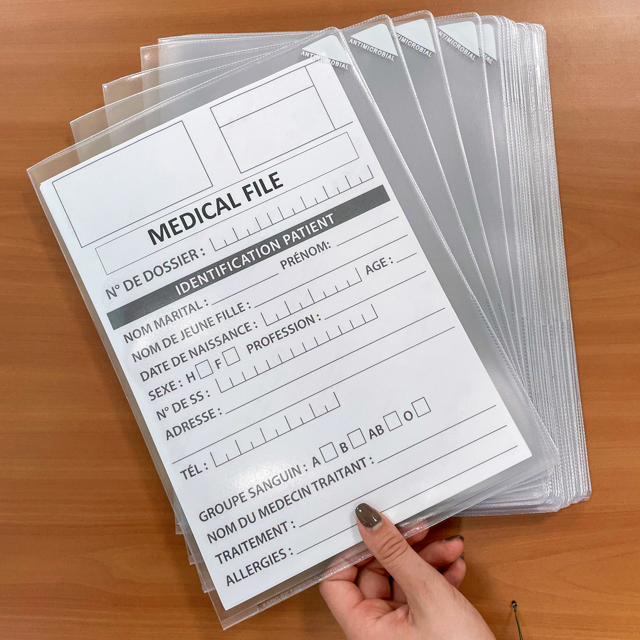 Kang L-folder, antimicrobieel, A4 