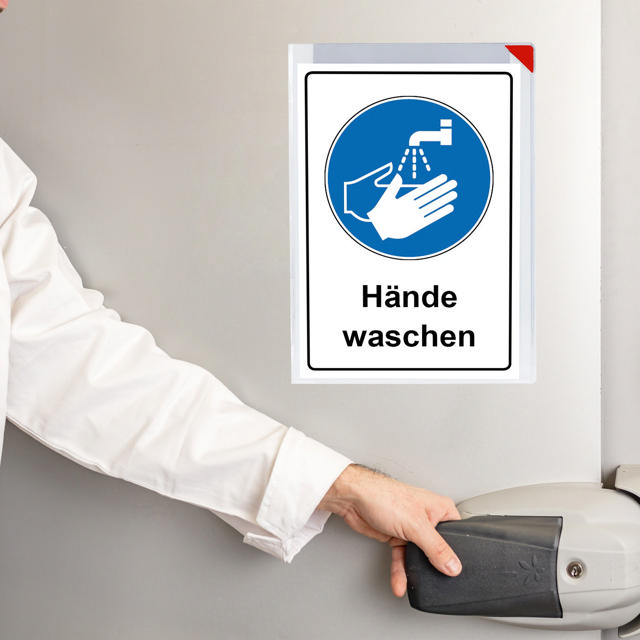 Kang Easy Clic Subzero zelfklevende presenteerhoes, permanent, A4