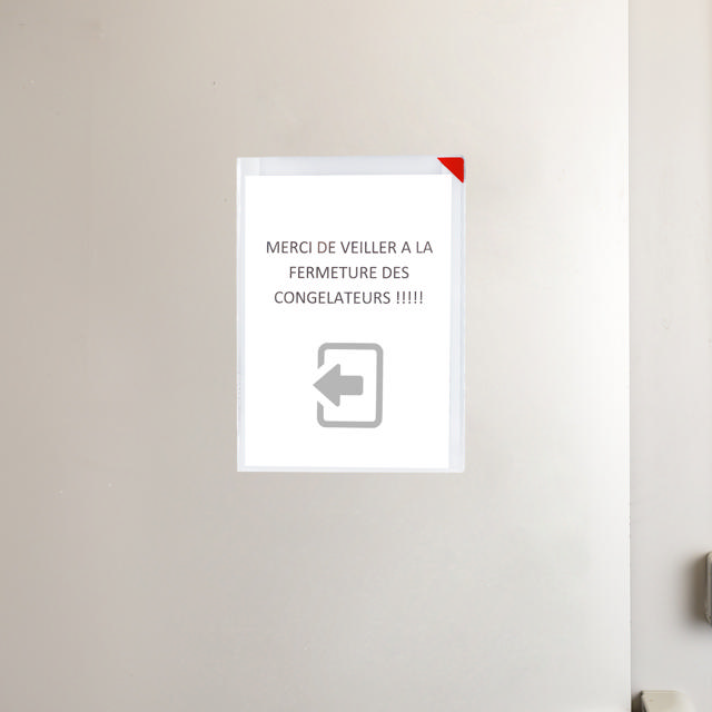 Kang Easy Clic Subzero zelfklevende presenteerhoes, permanent, A4