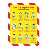 Magneto Safety zelfklevend displayframe, herpositioneerbaar, A4