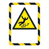 Magneto Safety zelfklevend displayframe, herpositioneerbaar, A4