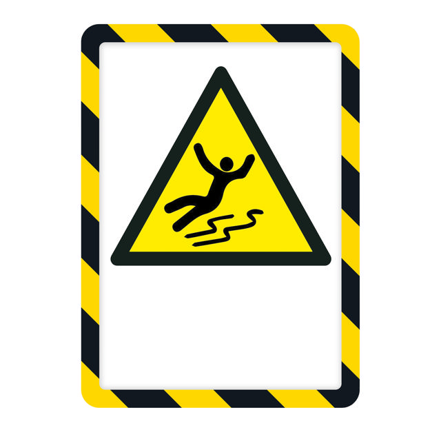 Magneto Safety zelfklevend displayframe, herpositioneerbaar, A4