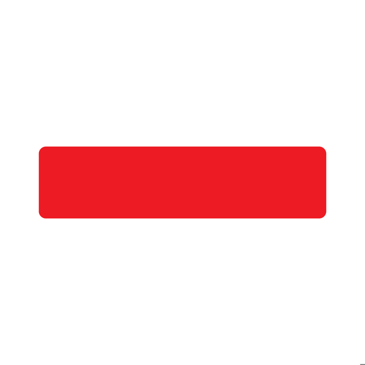 Zelfklevend vloermarkeringssymbool, Streep