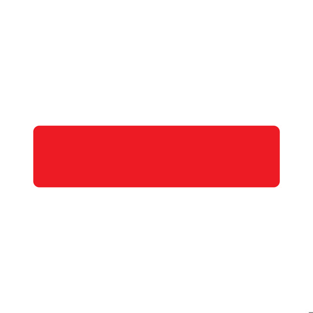 Zelfklevend vloermarkeringssymbool, Streep