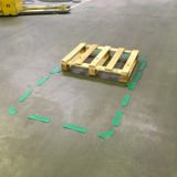 Zelfklevend vloermarkeringssymbool, Streep