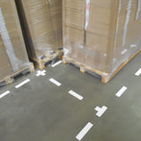 Zelfklevend vloermarkeringssymbool, vorm L