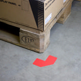 Zelfklevend vloermarkeringssymbool, vorm L