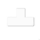 Zelfklevend vloermarkeringssymbool, vorm T