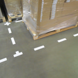 Zelfklevend vloermarkeringssymbool, vorm T