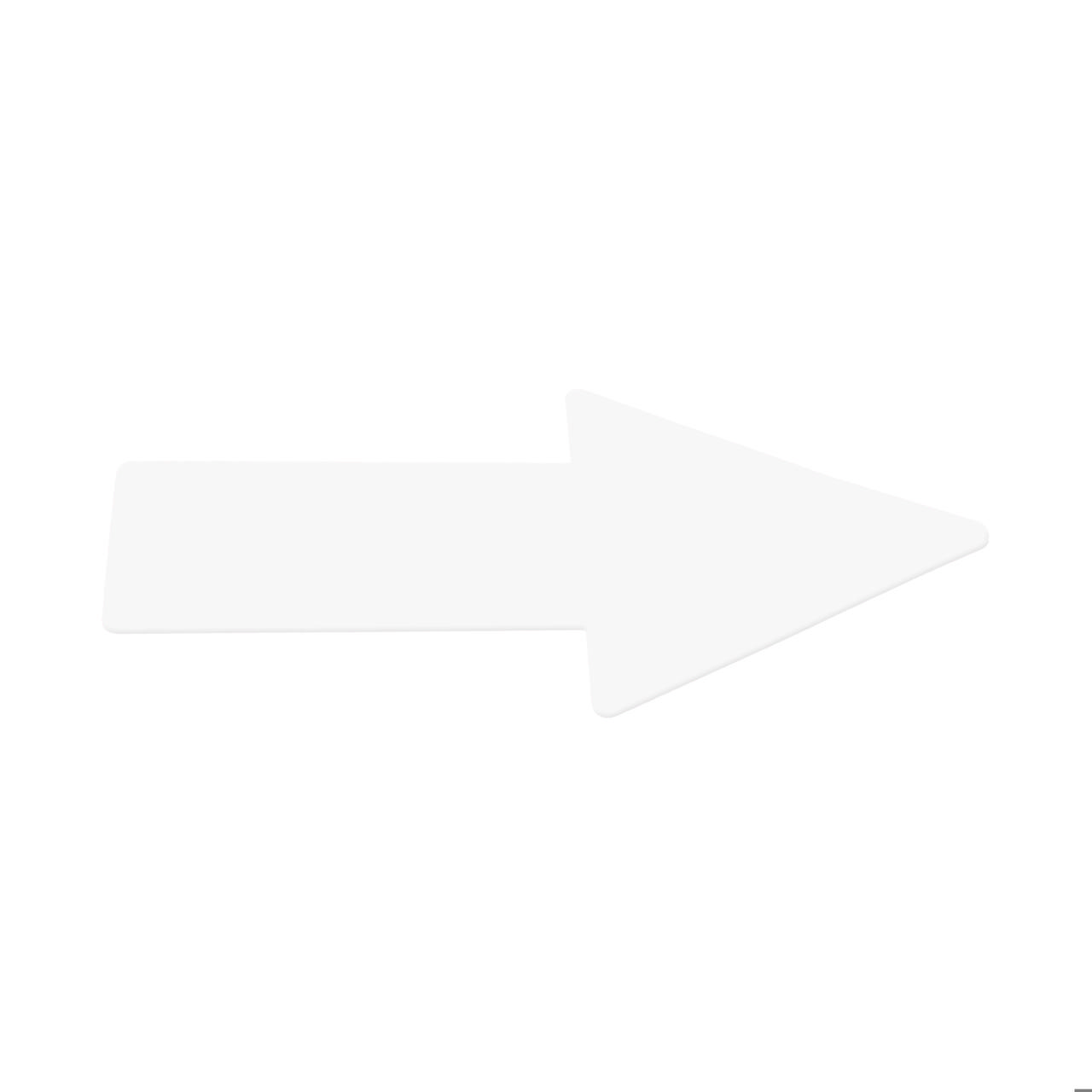 Zelfklevend vloermarkeringssymbool, Pijl