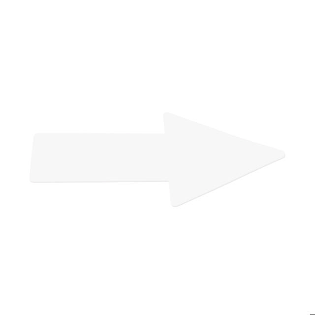 Zelfklevend vloermarkeringssymbool, Pijl