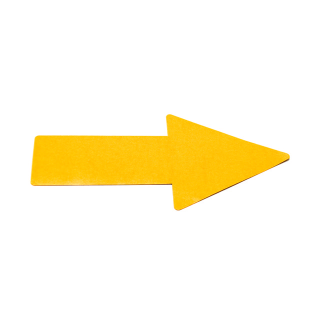 Zelfklevend vloermarkeringssymbool, Pijl