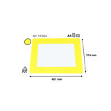 Zelfklevende vloerframes, A4