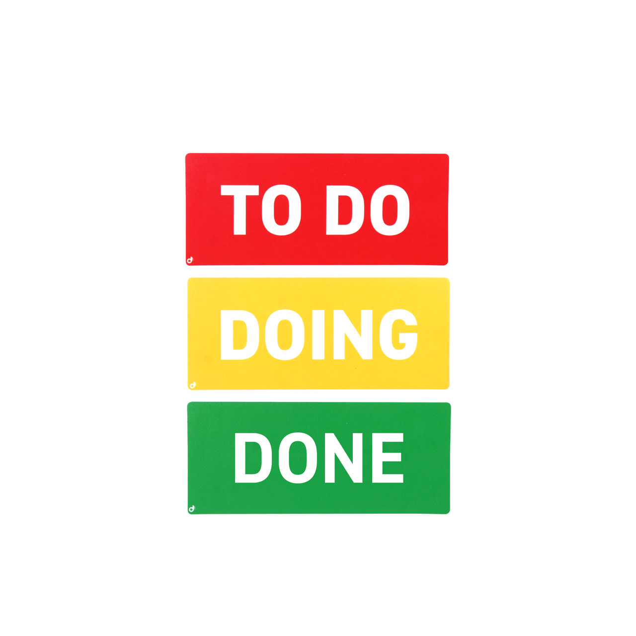 Magnetische titelkaarten, Kanban, 175 x 75 mm