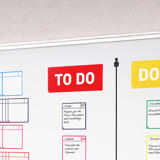 Magnetische titelkaarten, Kanban, 175 x 75 mm