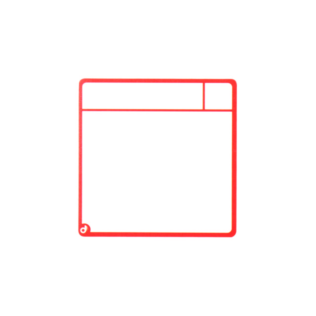 Magnetische opdrachtenkaarten, S, 75 x 75 mm