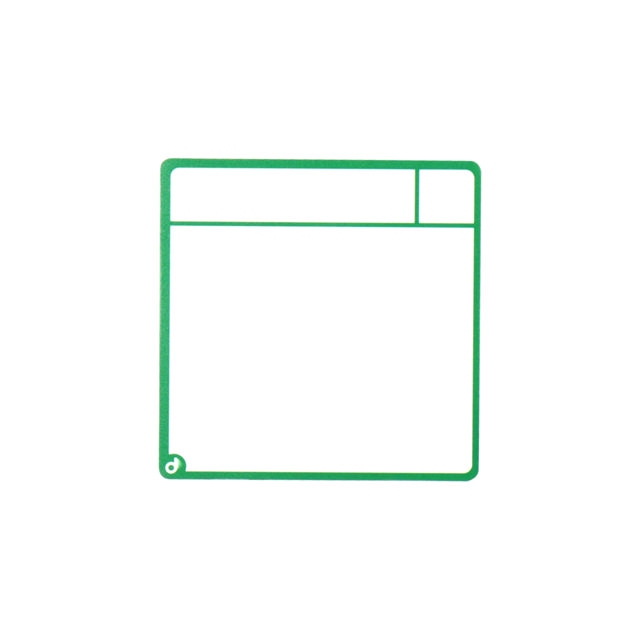 Magnetische opdrachtenkaarten, S, 75 x 75 mm