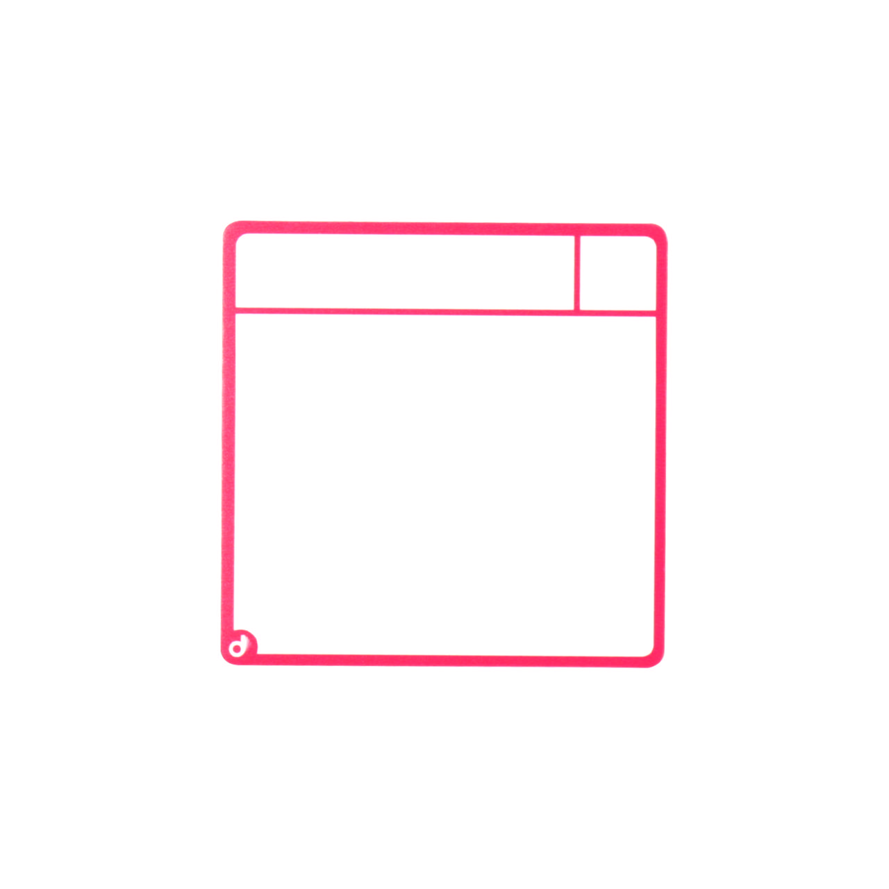 Magnetische opdrachtenkaarten, S, 75 x 75 mm