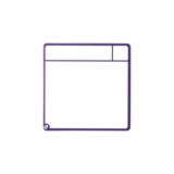 Magnetische opdrachtenkaarten, S, 75 x 75 mm