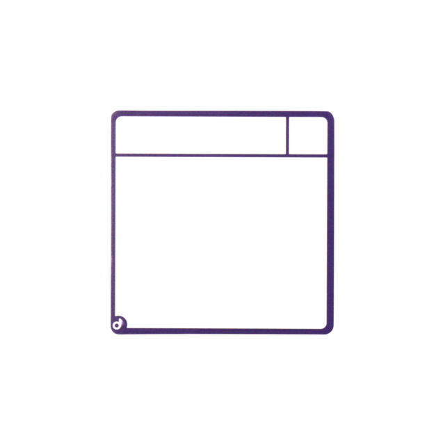 Magnetische opdrachtenkaarten, S, 75 x 75 mm