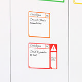 Magnetische opdrachtenkaarten, S, 75 x 75 mm