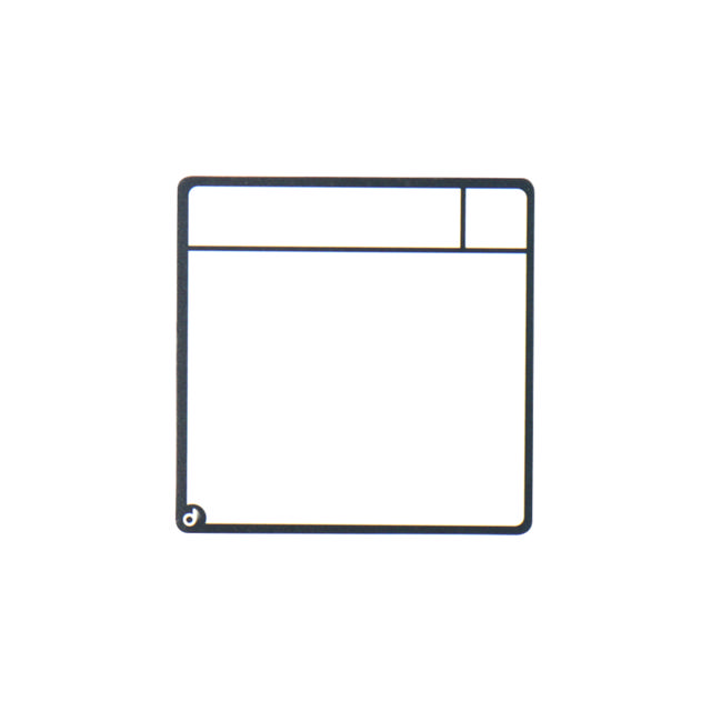 Magnetische opdrachtenkaarten, S, 75 x 75 mm