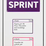 Magnetische opdrachtenkaarten, M, 105 x 75 mm