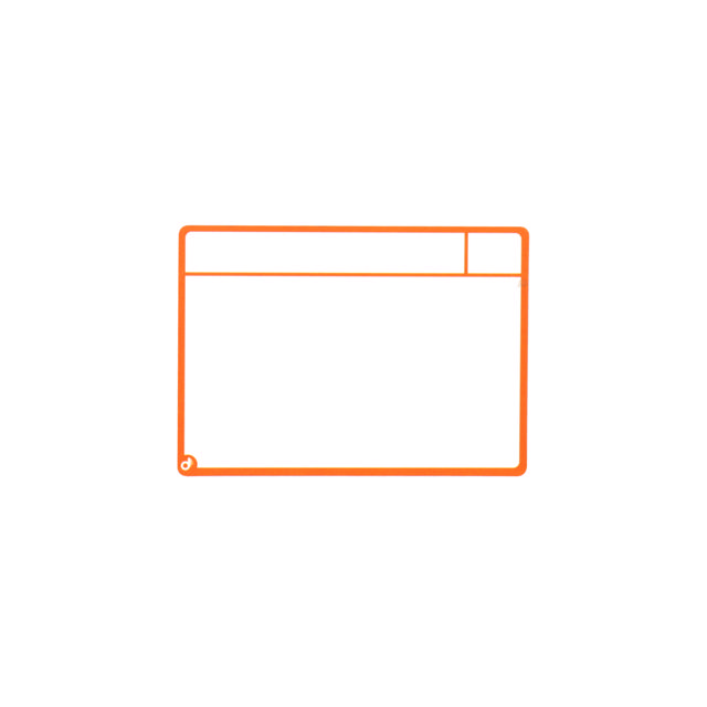 Magnetische opdrachtenkaarten, M, 105 x 75 mm