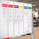 Magnetische opdrachtenkaarten, M, 105 x 75 mm