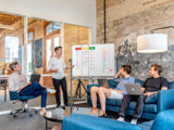 Magnetische taakkaartenset voor Kanban-bord, 3 kolommen, M-kaarten