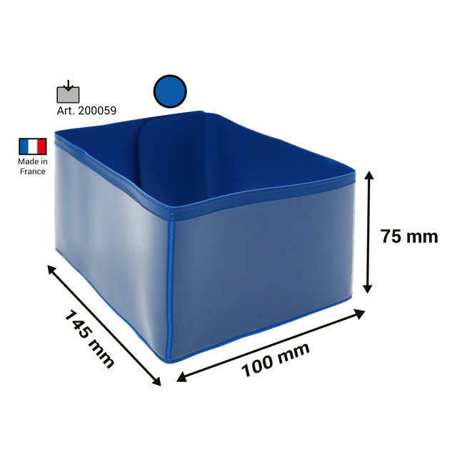 Palletvoet logistieke ID-hoes, hoekblok