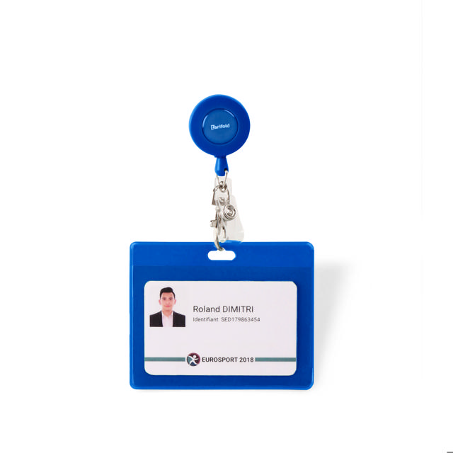 Badgehouder, horizontaal