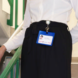 Badgehouder, horizontaal