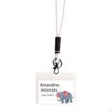 Antimicrobiële badgehouder, horizontaal