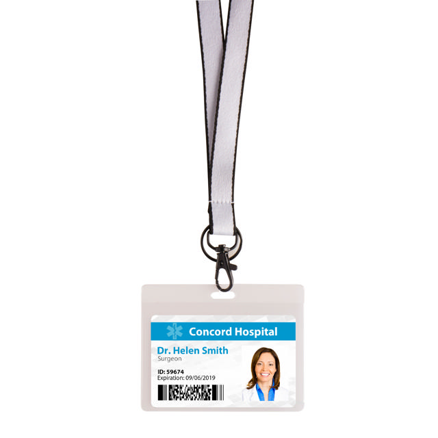 Antimicrobiële badgehouder, horizontaal