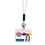 Antimicrobiële badgehouder, horizontaal