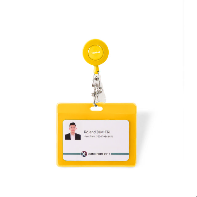 Badgehouder, horizontaal