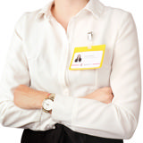 Badgehouder, horizontaal